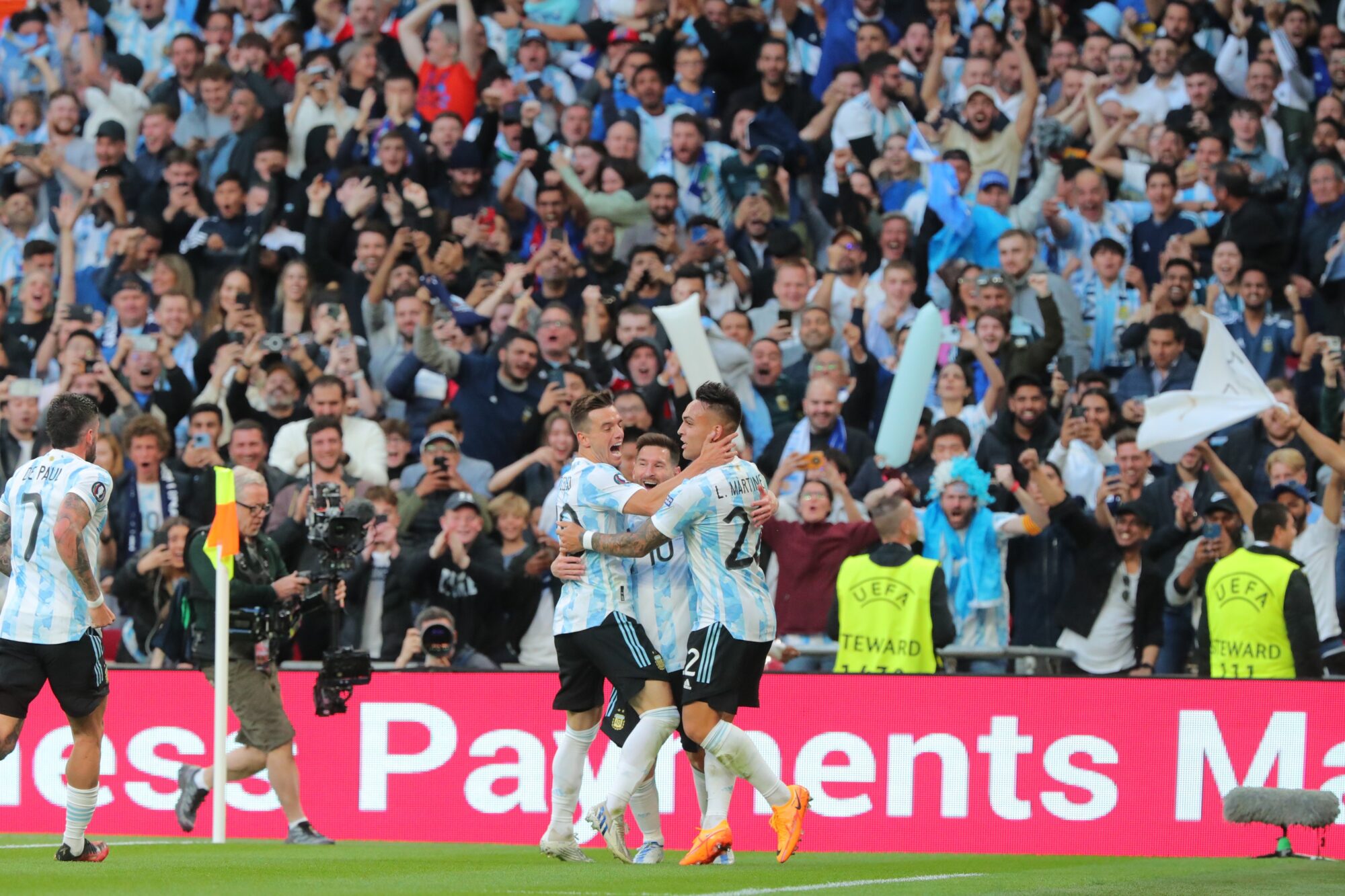 Argentina goleó a Italia y gritó campeón de la Finalissima en Wembley