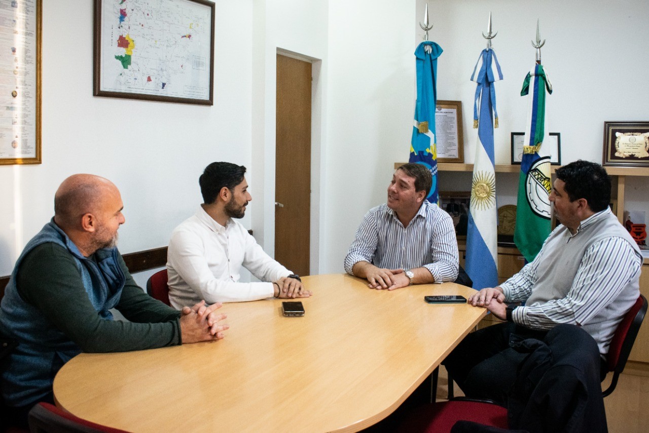 Biss recibió a funcionario nacional del área de Pesca y le ratificó que no habrá cambios ni impacto en la cadena del langostino en Chubut