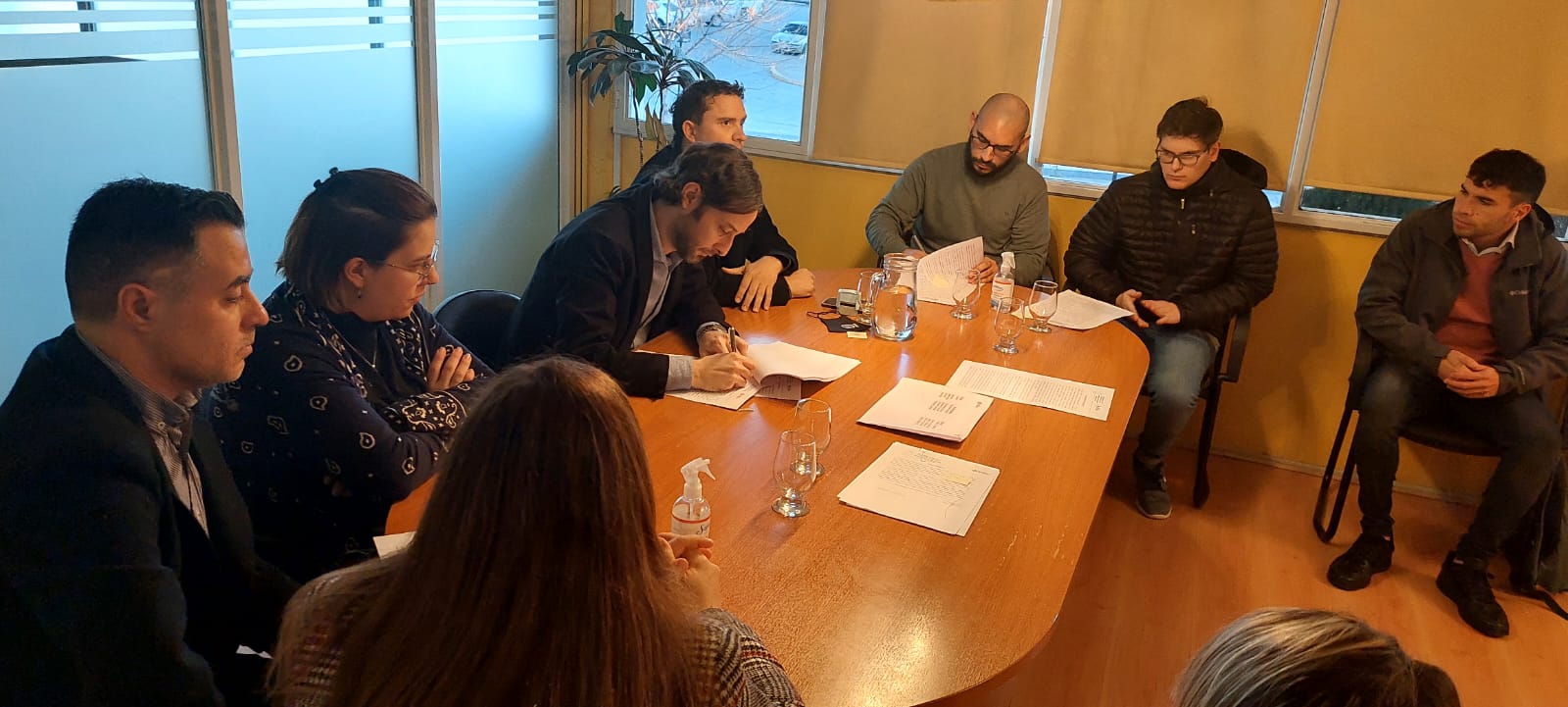 El Concejo de Trelew firmó acuerdos de pasantías con la Universidad Nacional de la Patagonia San Juan Bosco