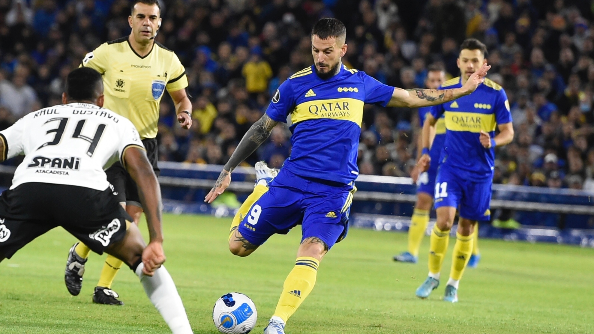 Boca abre su llave de octavos de final contra Corinthians en Brasil
