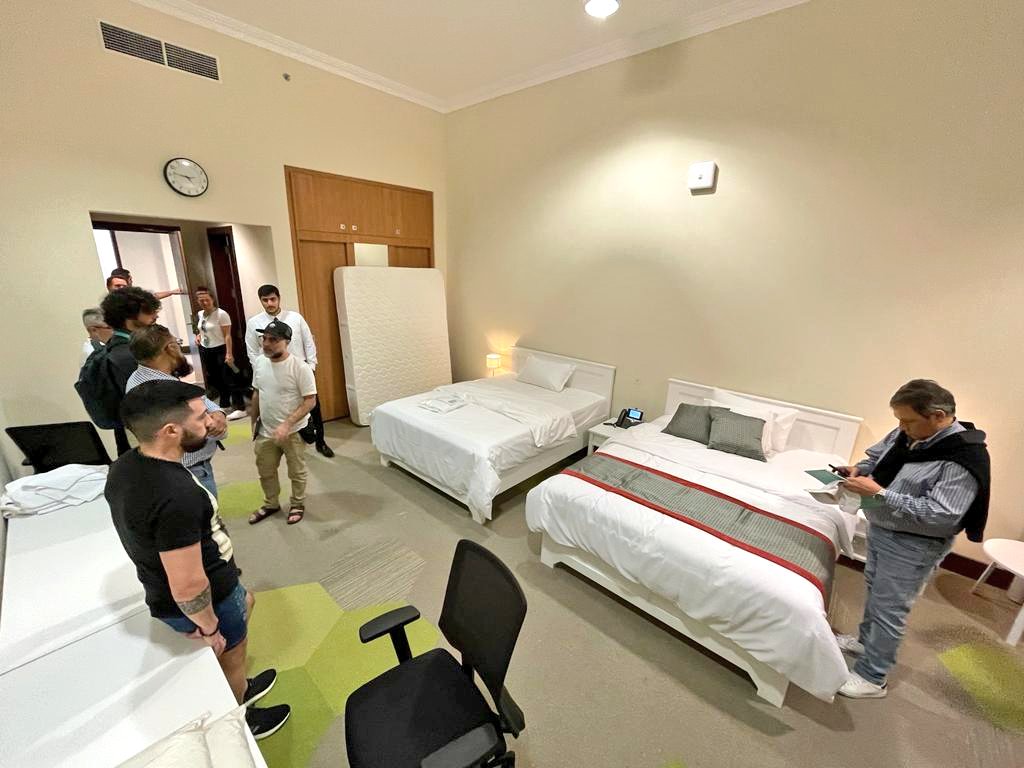 La selección argentina difundió fotos del búnker en donde se hospedará en el Mundial de Qatar