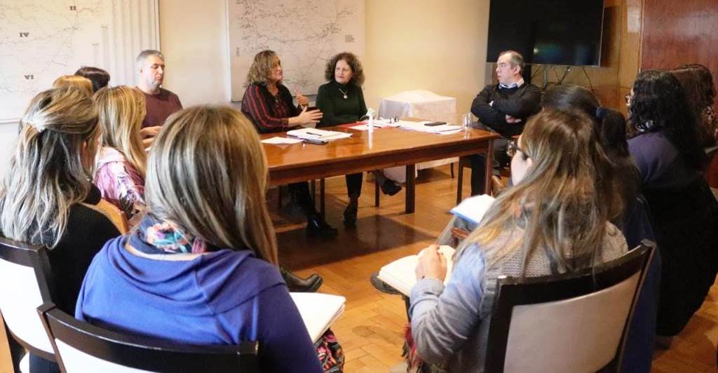 Grazzini con el equipo Directivo del Ministerio: “Los estudiantes deben estar en las aulas y todos nuestros esfuerzos apuntan a esta visión que compartimos”