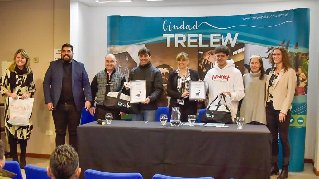 Trelew nombró como nuevos embajadores deportivos a Gustavo Ibarra y Jerónimo Augurusa