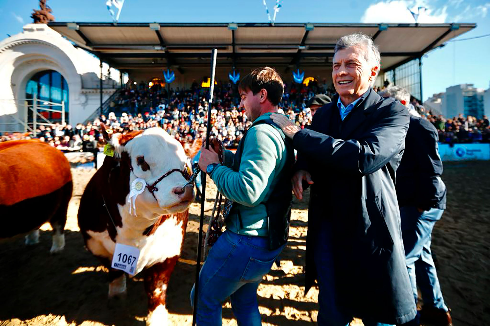 Macri estuvo en La Rural y dijo que el “futuro es con el campo” y no “en contra”