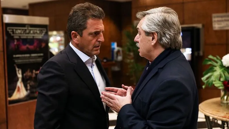 Alberto Fernández se reunió en la Quinta de Olivos con Sergio Massa en medio de los rumores de su desembarco a Economía