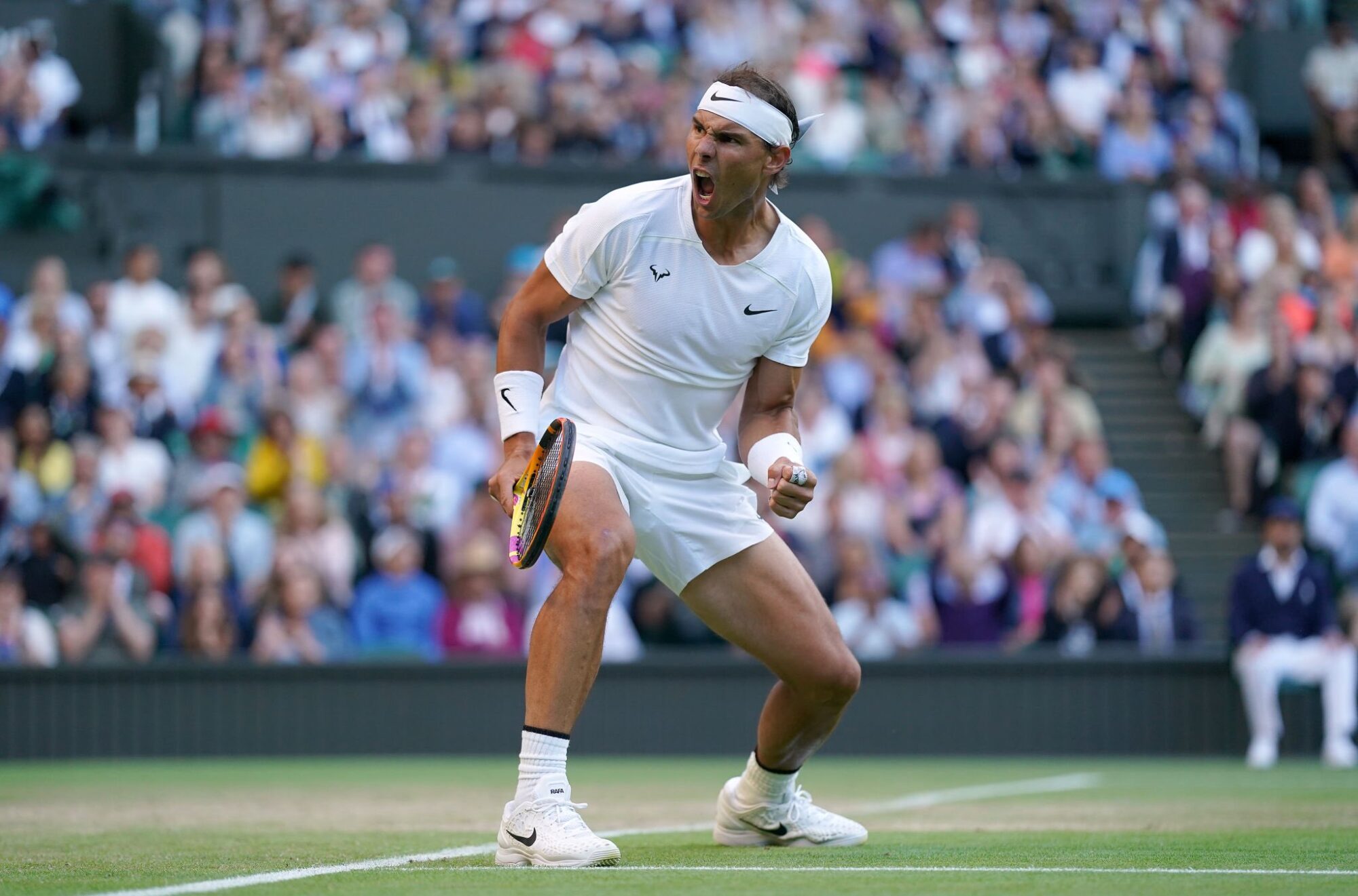 Nadal se repuso de una lesión, eliminó a Fritz y se metió en las semifinales de Wimbledon