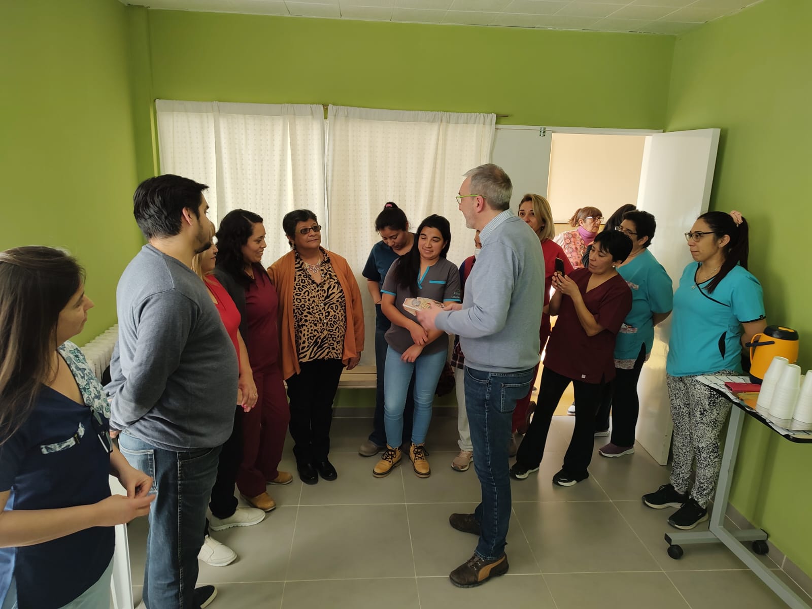 Trabajo en terreno: Puratich visitó los Hospitales Rurales de Gan Gan, Gastre y Telsen y avisó que entregarán equipos digitales de radiología