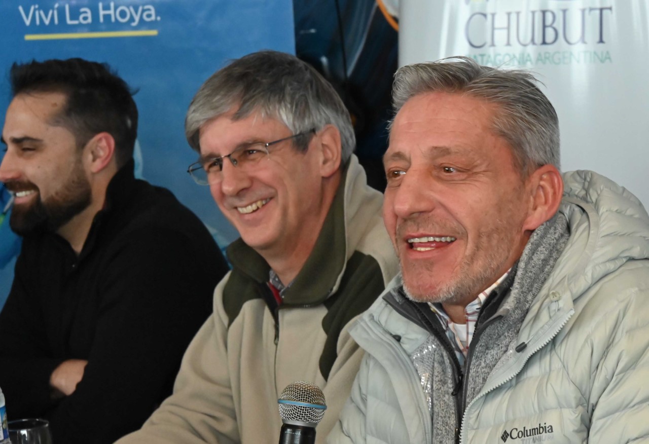 Ongarato y Gaffet valoraron la apertura de la temporada en el Centro de Actividades de Montaña “La Hoya”