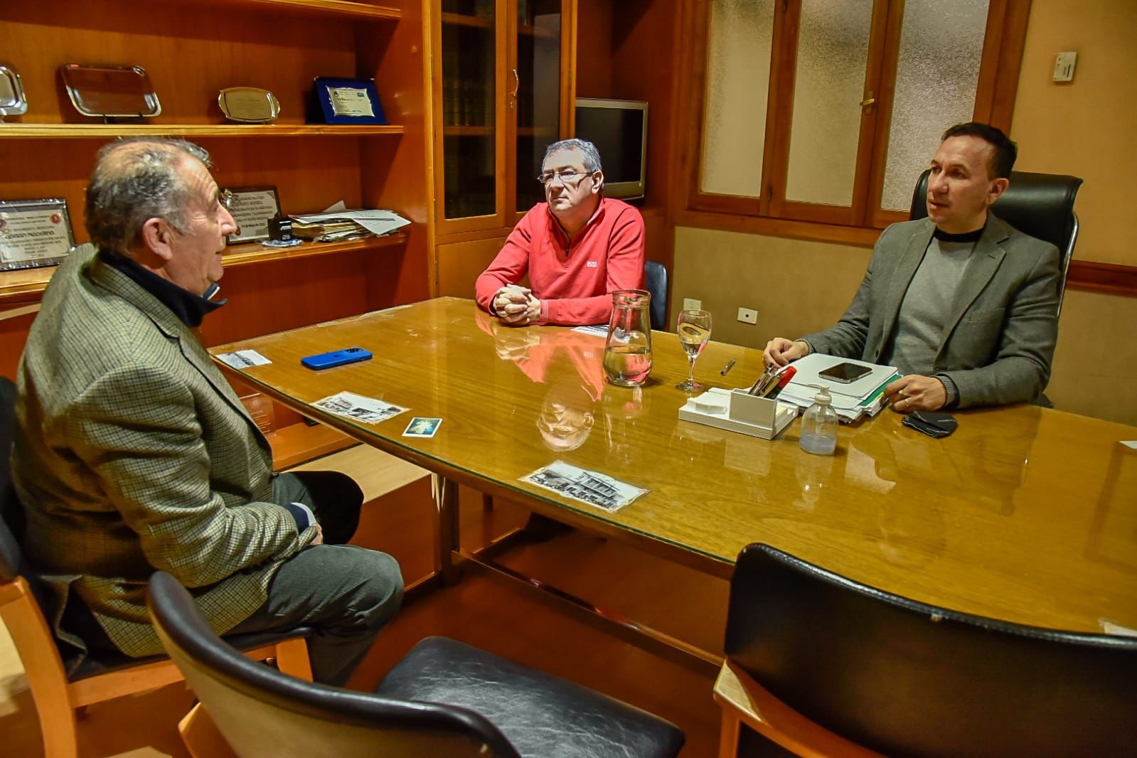 Báez se reunió con Maderna por la implantación del juicio por jurados: se seleccionarán unos 100 vecinos por ciudad