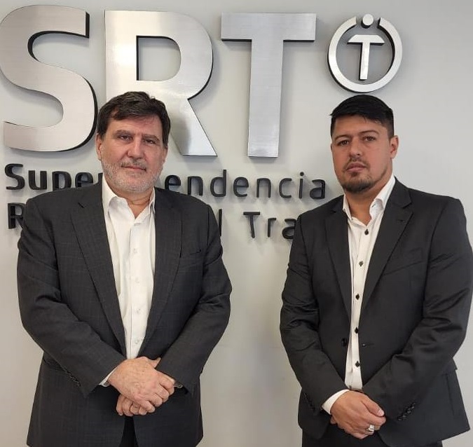 El diputado Mongilardi se reunió con el Gerente General de la SRT por la adhesión de Chubut a la Ley Complementaria de Riesgos del Trabajo
