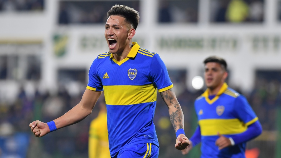 Boca le ganó a Defensa y Justicia en la última jugada del partido