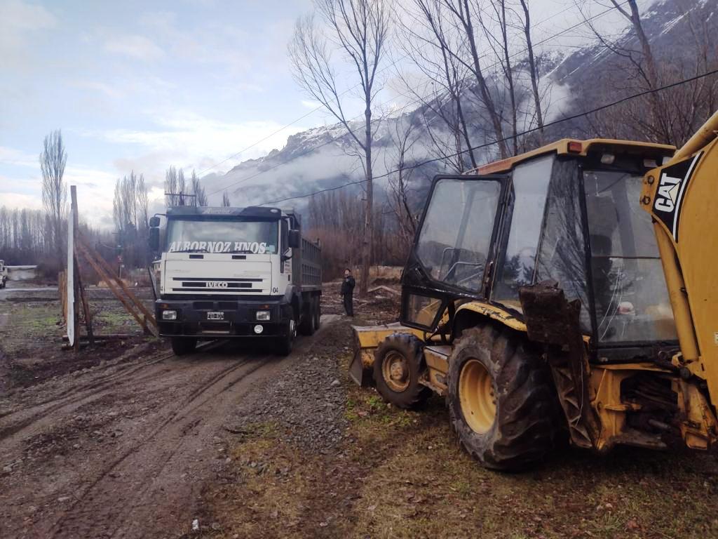 Comenzó la construcción de la Escuela Técnica N°7.727 de El Hoyo