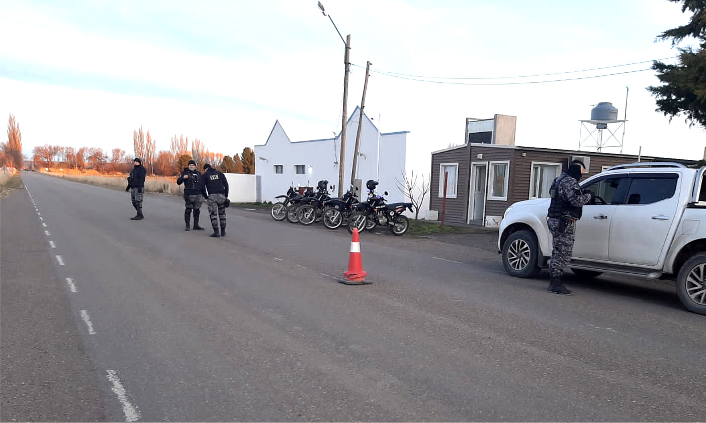 La Policía del Chubut avanza con un nuevo Plan de Seguridad para la zona de chacras del VIRCh