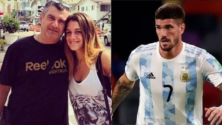 “Rodrigo tiene que dejarse de joder y pensar en el Mundial”: El papá de Camila Holms habló sobre De Paul