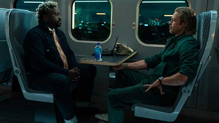 “Tren bala”, con Brad Pitt, sigue liderando la taquilla de los Estados Unidos