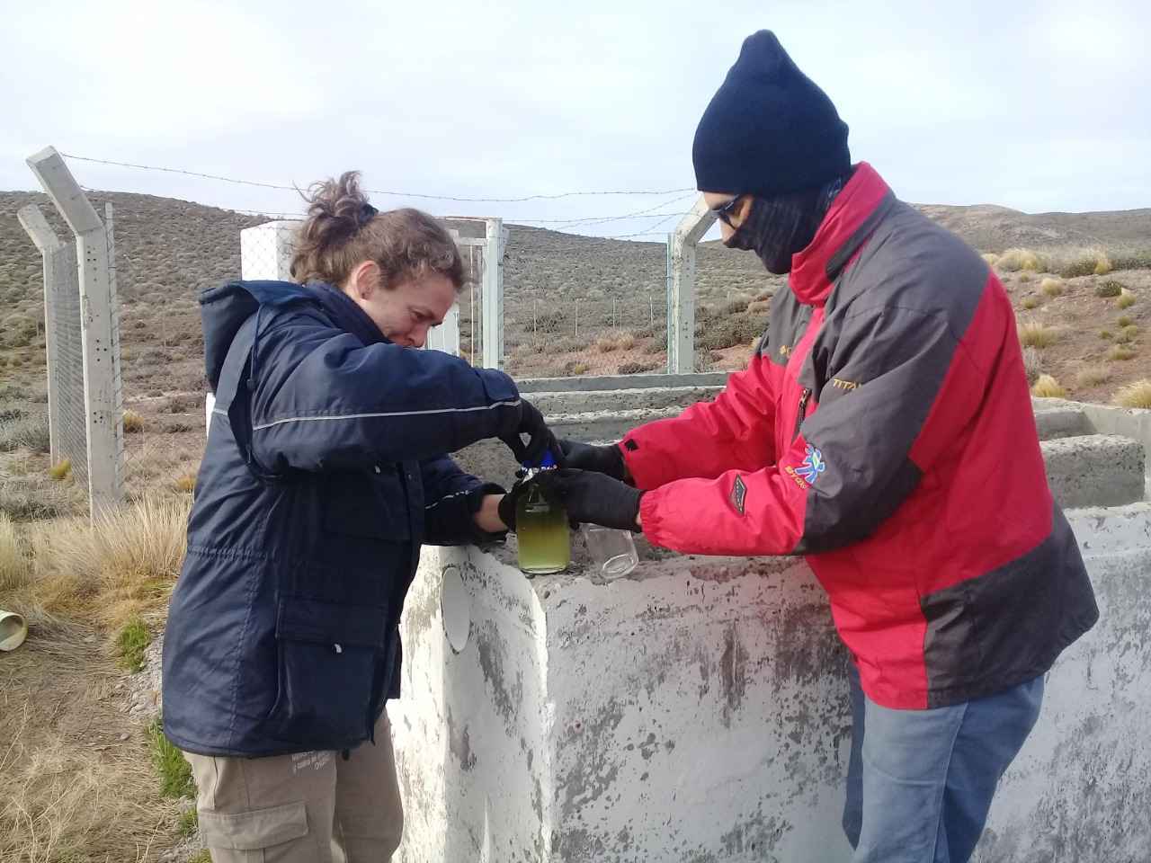Ambiente realiza inspecciones a pesqueras y continúa con el monitoreo de efluentes cloacales en la Meseta Central de Chubut
