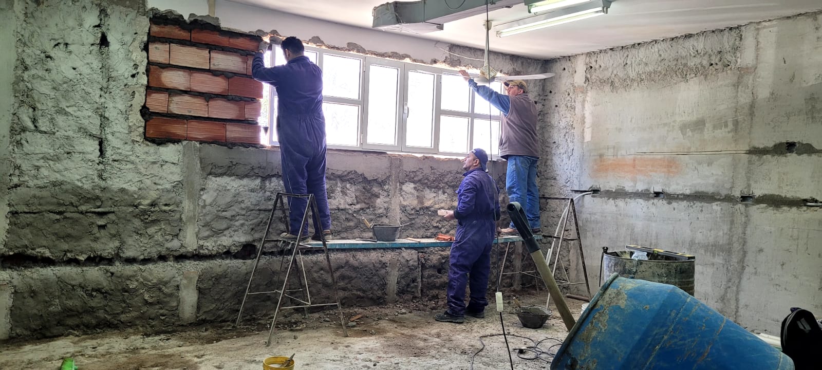 Provincia realiza reparaciones en el Hospital Santa Teresita de Rawson