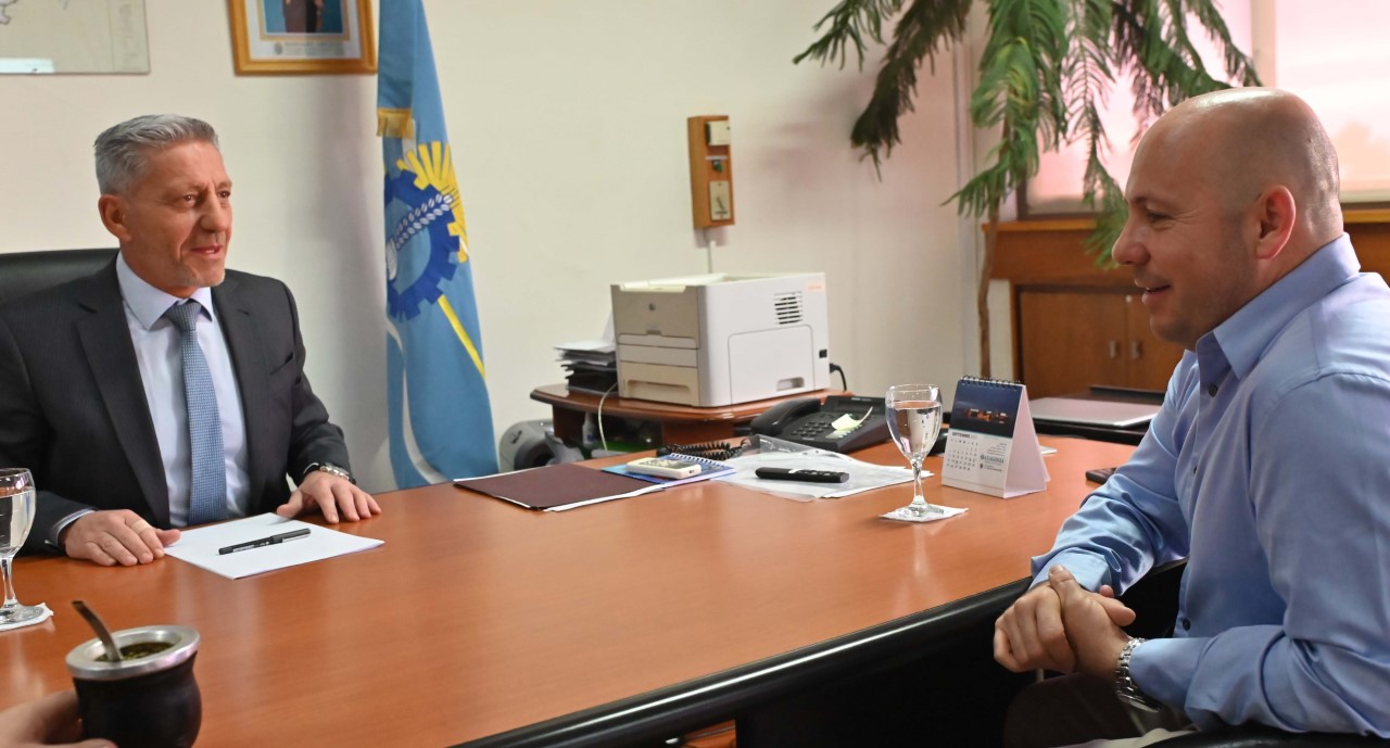 Arcioni se reunió con Sastre para analizar los resultados de la gira comercial de empresarios chubutenses en San Pablo