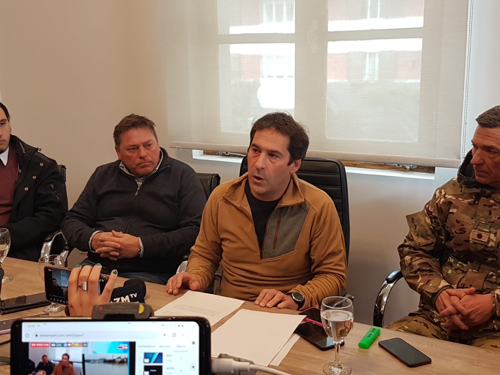Luque tras el temporal de lluvia: “Comodoro le da mucho al país y a Chubut y necesitamos que las obras que no puede afrontar el municipio las haga Nación y Provincia”