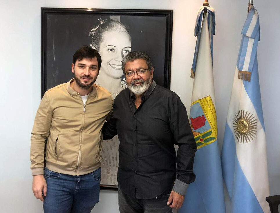 Torres se reunió con el secretario nacional de la UOCRA y repasaron un plan para reactivar la obra pública y privada en Chubut