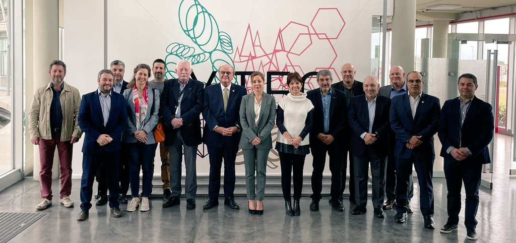 Aguilera participó de la jornada de trabajo sobre hidrógeno en Y-TEC