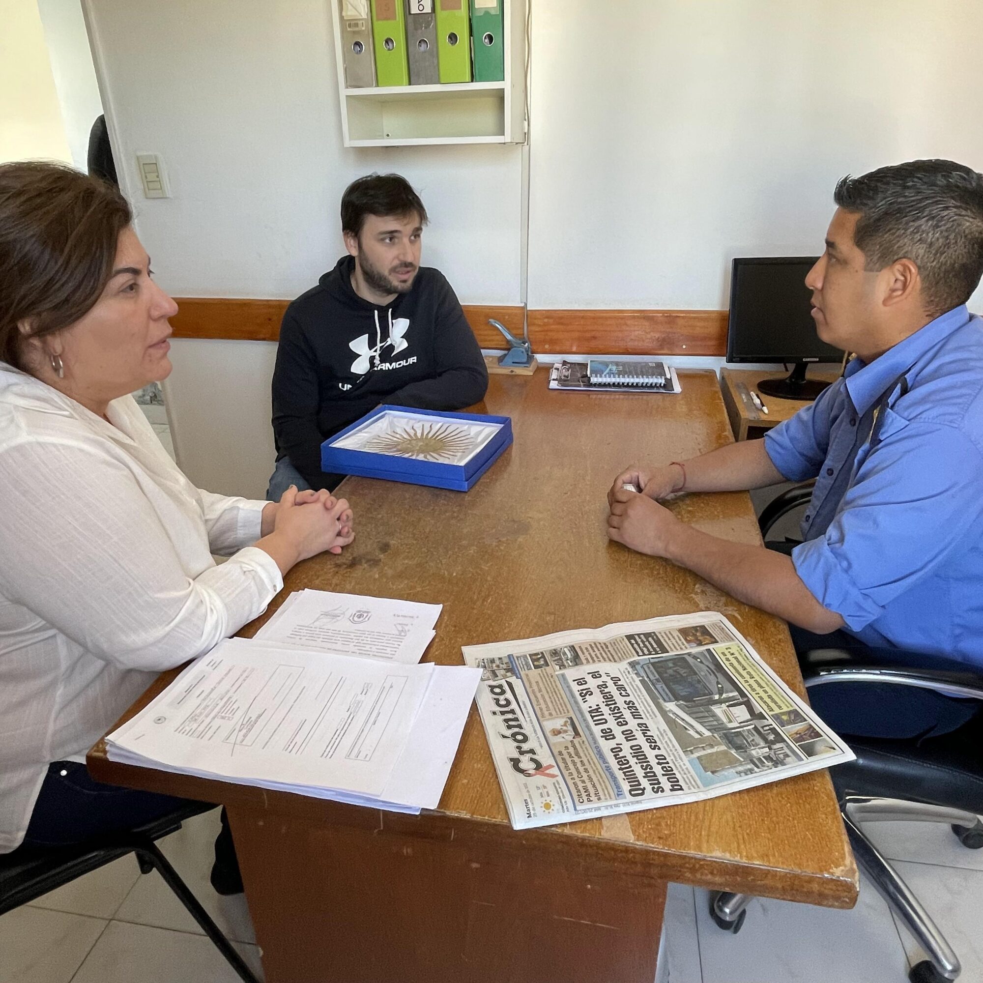 Torres y Romero visitaron la comisaría 5ª de Comodoro Rivadavia y abordaron el tema seguridad en la ciudad