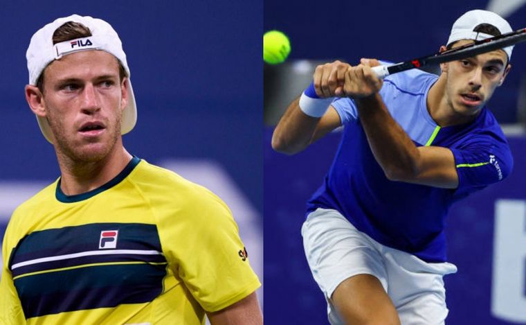 Francisco Cerúndolo y Diego Schwartzman quedaron eliminados en los octavos de final de Amberes