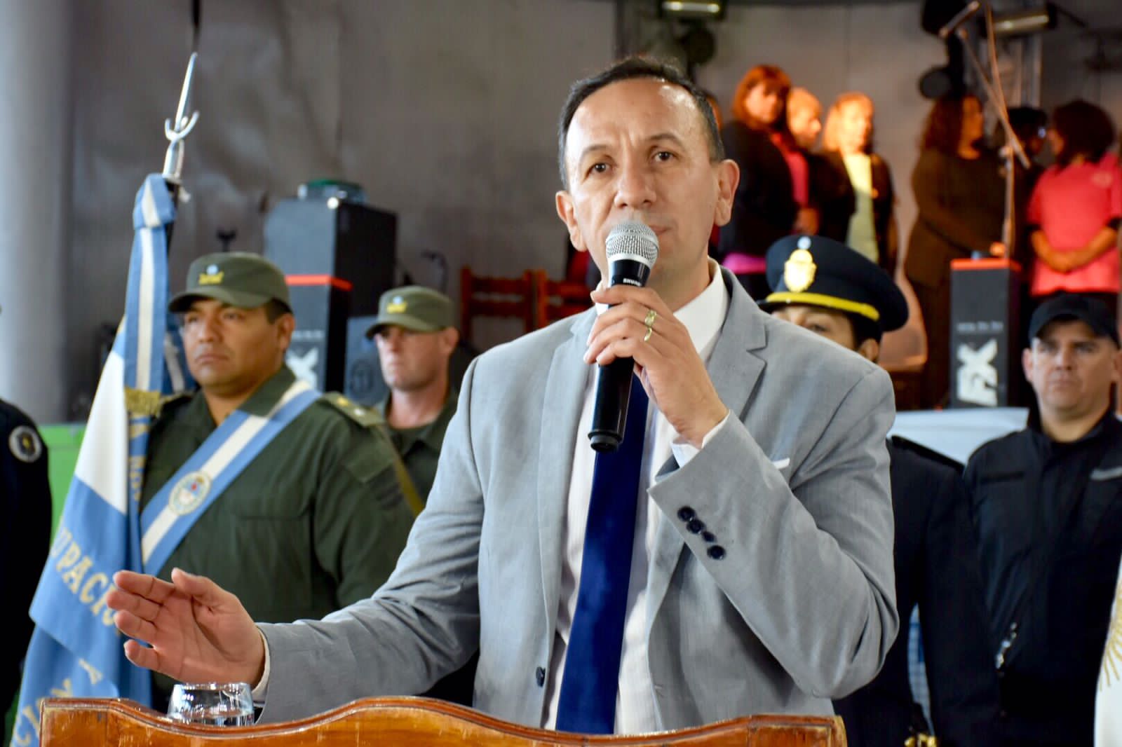 Maderna envió un mensaje político al Gobierno de Arcioni en el Aniversario de la ciudad: “Hay que dejar de lado las mezquindades y trabajar por un Trelew unido”