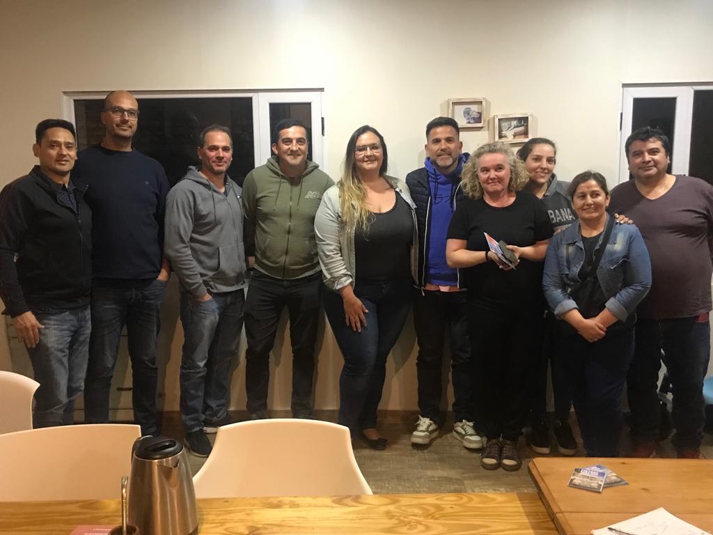 Mamet se reunió con vecinales de Trelew para contar el Plan de Seguridad y Empleo para la ciudad 