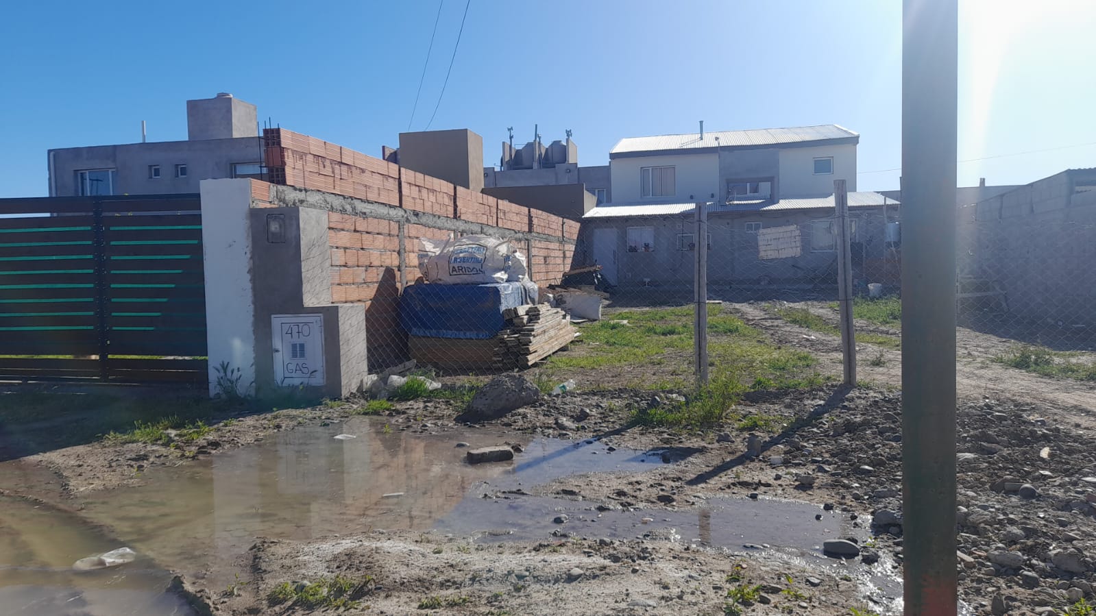 Nuevamente se registraron robos de medidores de agua en Rawson