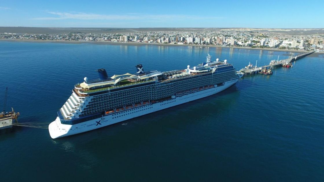 El lunes comienza la temporada de cruceros en Puerto Madryn