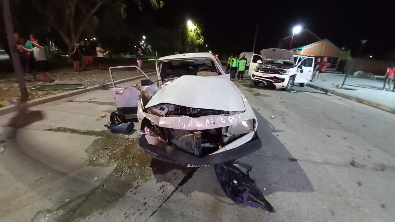 Carpintero protagonizó un accidente en Trelew y el test de alcoholemia arrojó que conducía con 1.73 gramos de alcohol en sangre