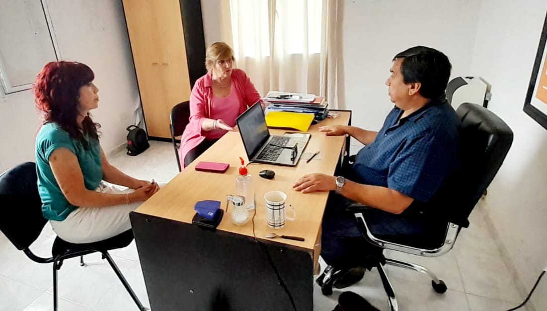 Rawson realiza trabajo conjunto en políticas de desarrollo económico con 28 de Julio