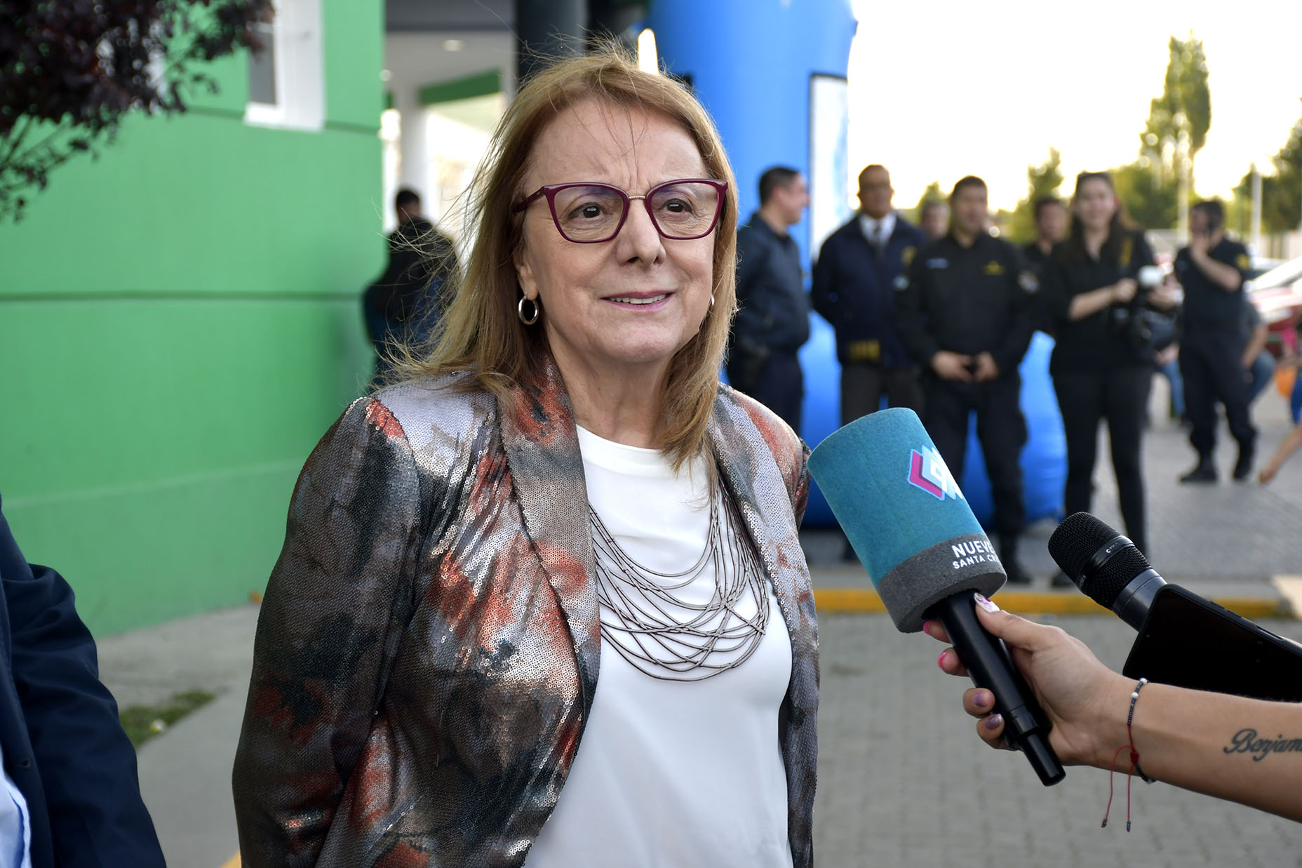 Alicia Kirchner: “Estoy muy contenta que podamos mostrar a la comunidad todo lo que está creciendo nuestra policía”