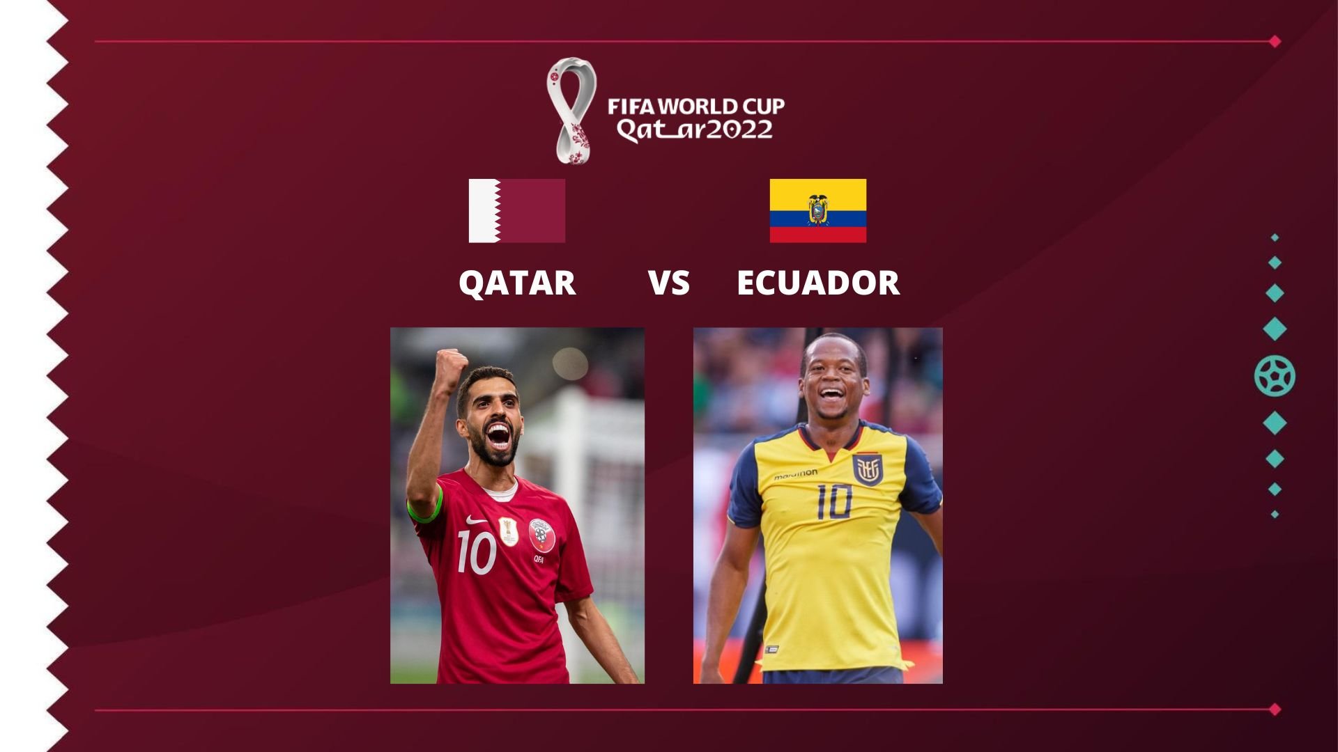 Qatar y Ecuador, con el argentino Alfaro, abren la Copa del Mundo 2022