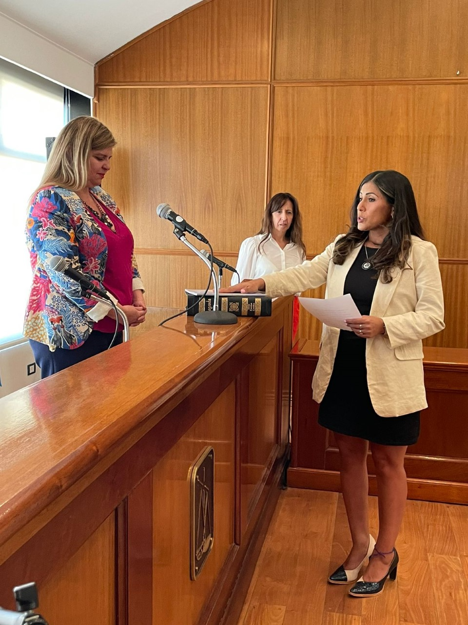 Juró una jueza penal de Puerto Madryn y dos directores de oficinas judiciales