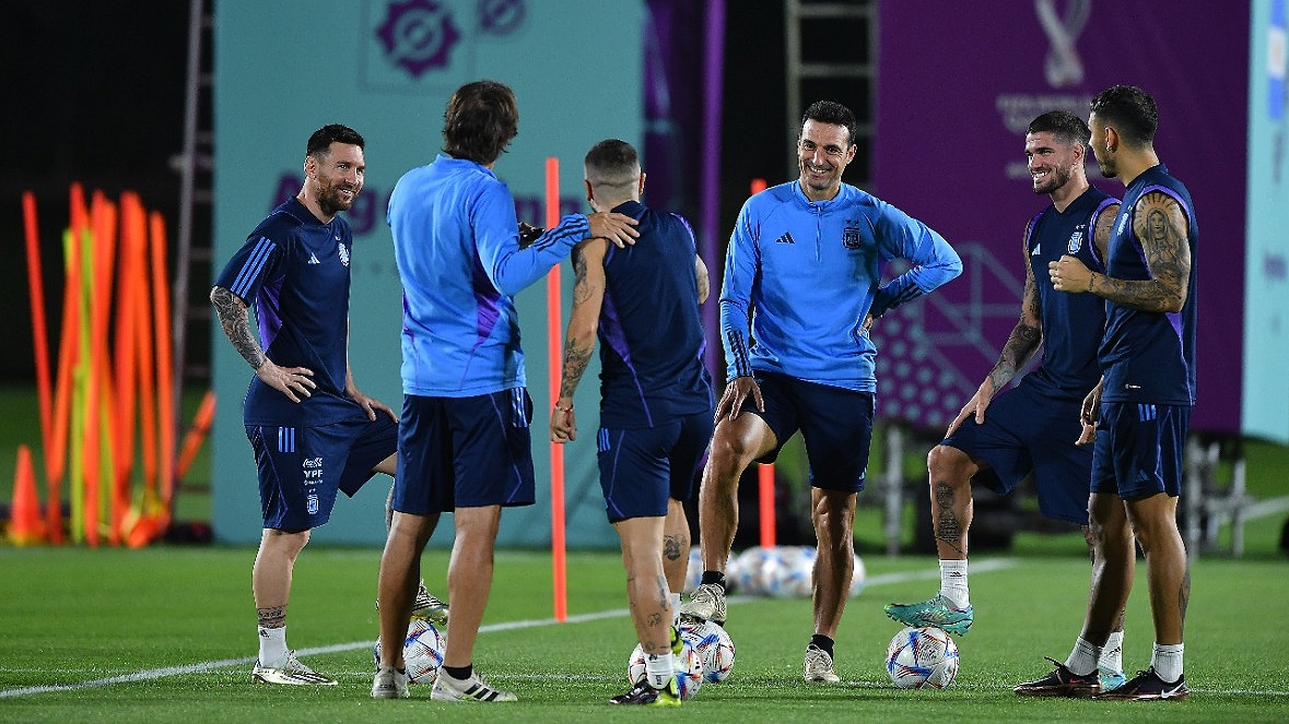 Scaloni perfila cinco cambios para enfrentar a México