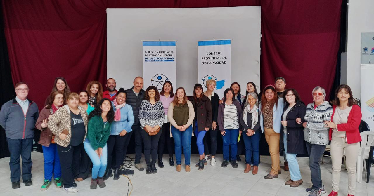 María Paula Baudés fue presentada en Lago Puelo como la directora provincial de Atención Integral de la Discapacidad