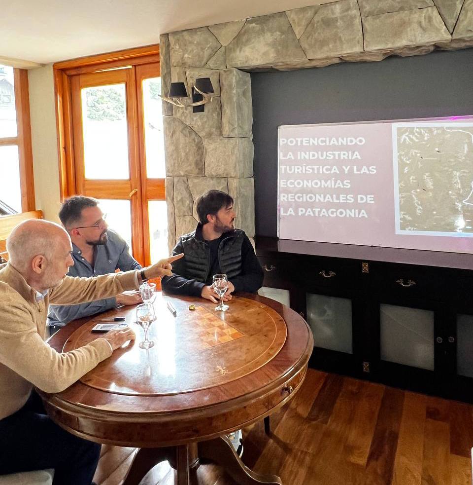 Torres y Taccetta con Larreta: Proponen modificar la traza de la ruta nacional 40 para potenciar el turismo