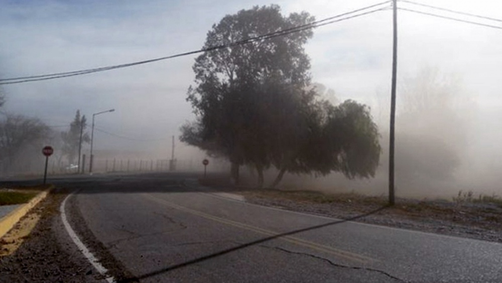 El Servicio Meteorológico Nacional emitió alertas amarillas por vientos fuertes en Santa Cruz