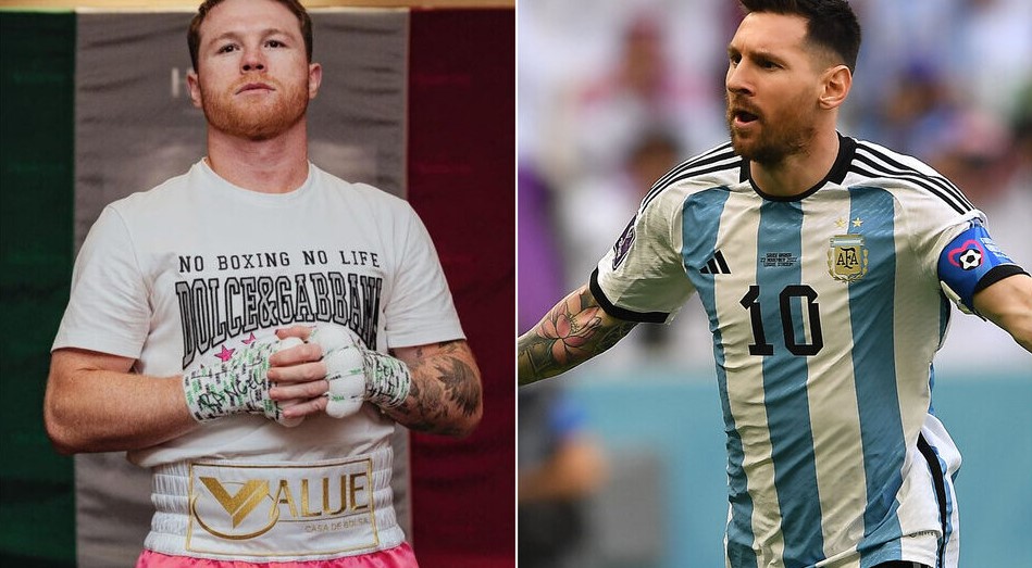 Tras el cruce con Messi, Canelo Álvarez se rindió ante la Argentina: “Se lo merecían”