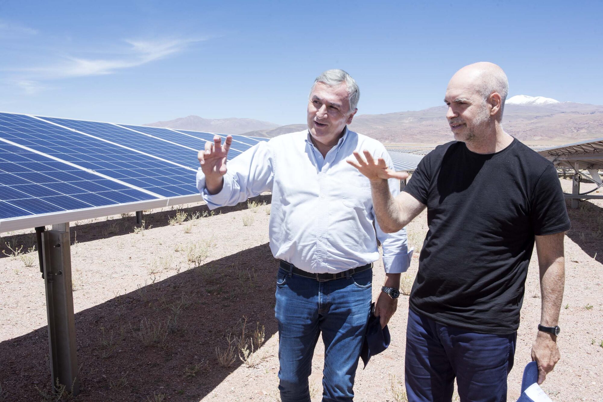 Rodríguez Larreta y Morales participaron de presentación de proyecto de JXC sobre trabajo registrado