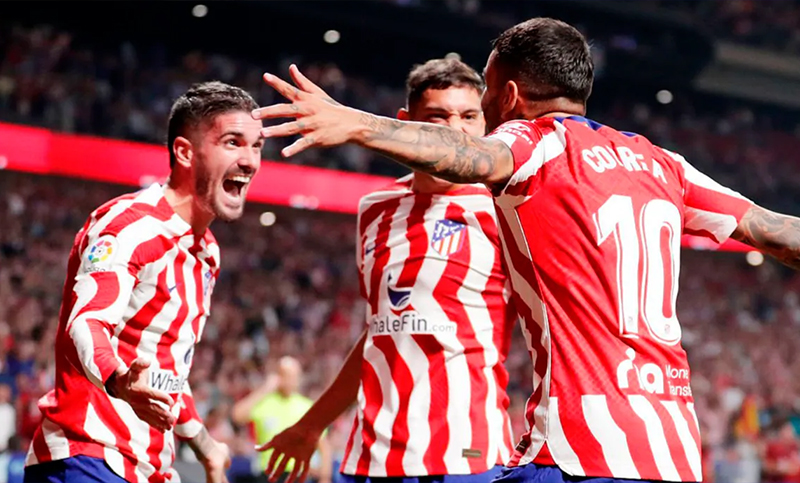 De Paul, Molina y Correa se reincorporaron al Atlético de Madrid