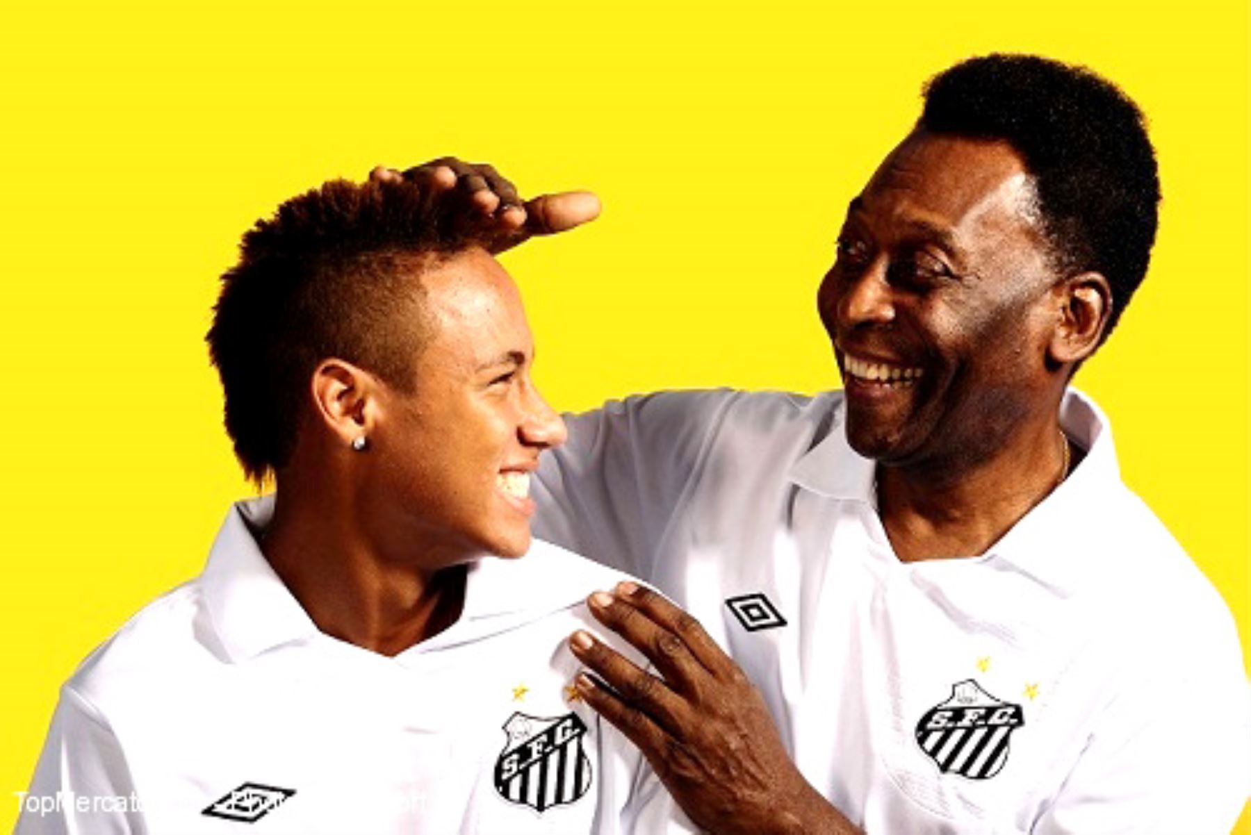 Para Neymar, “Pelé lo cambió todo” en el mundo del fútbol
