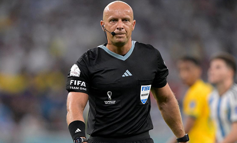 El polaco Szymon Marciniak será el árbitro de la final entre la Argentina y Francia