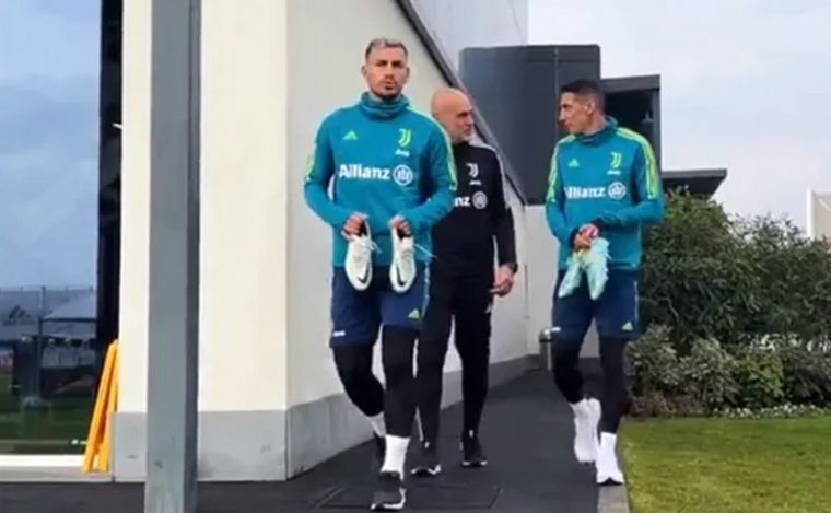 Juventus recibió a Di María y a Paredes: “Bienvenidos campeones”