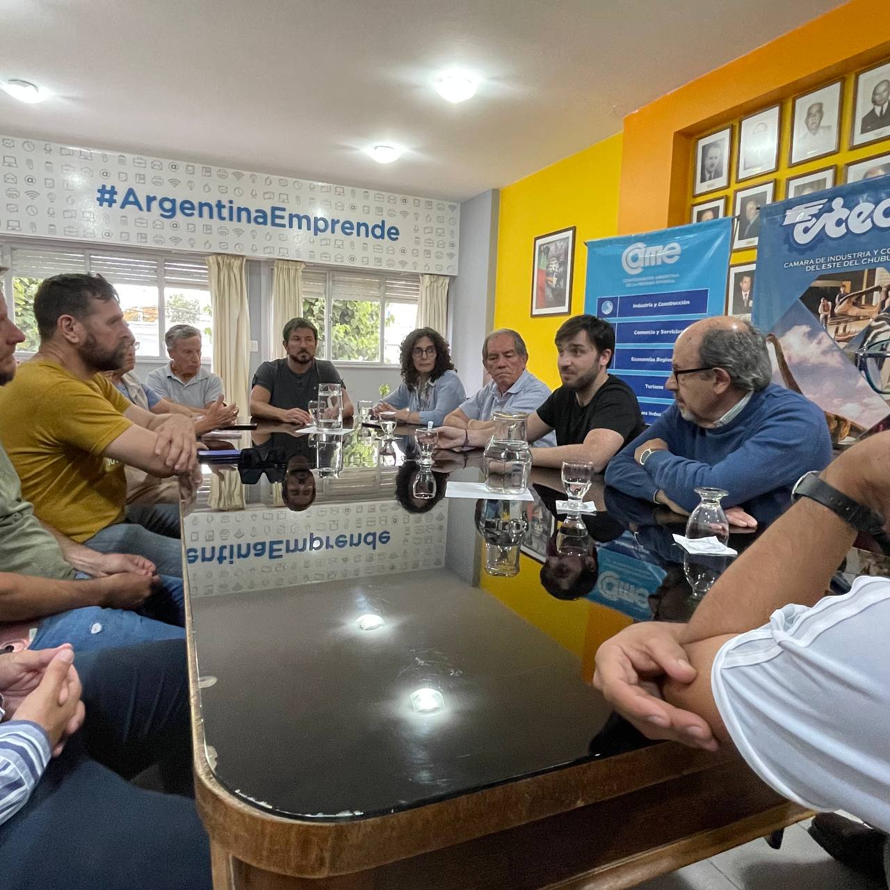 Torres y Merino se juntaron con comerciantes de Trelew: “El municipio y la provincia tienen que trabajar juntos”