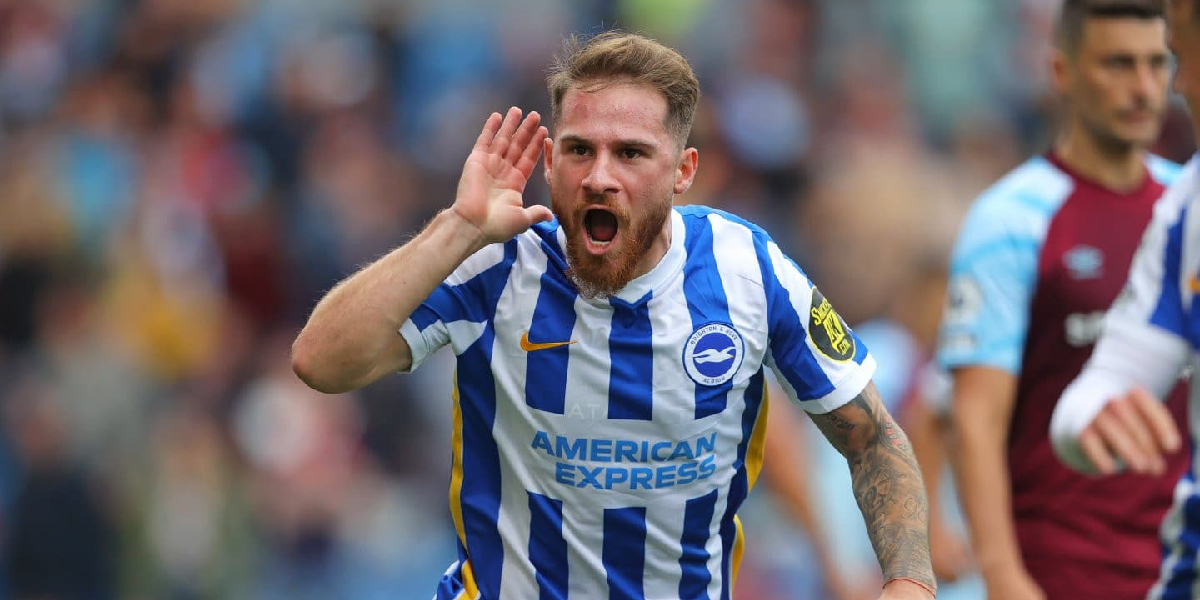 Alexis Mac Allister en modo Qatar 2022: Entro desde el banco, hizo dos goles y el Brighton aplastó al Middlesbrough