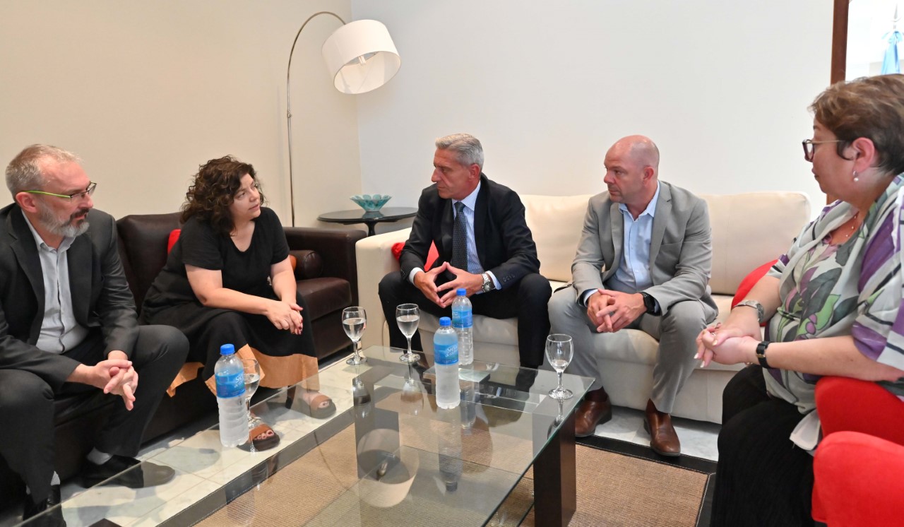 Arcioni agradeció a Vizzotti: “Entiende el federalismo como nosotros y siempre está dándonos una mano”