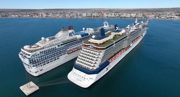Puerto Madryn espera el arribo de 90.000 turistas en una temporada de cruceros récord